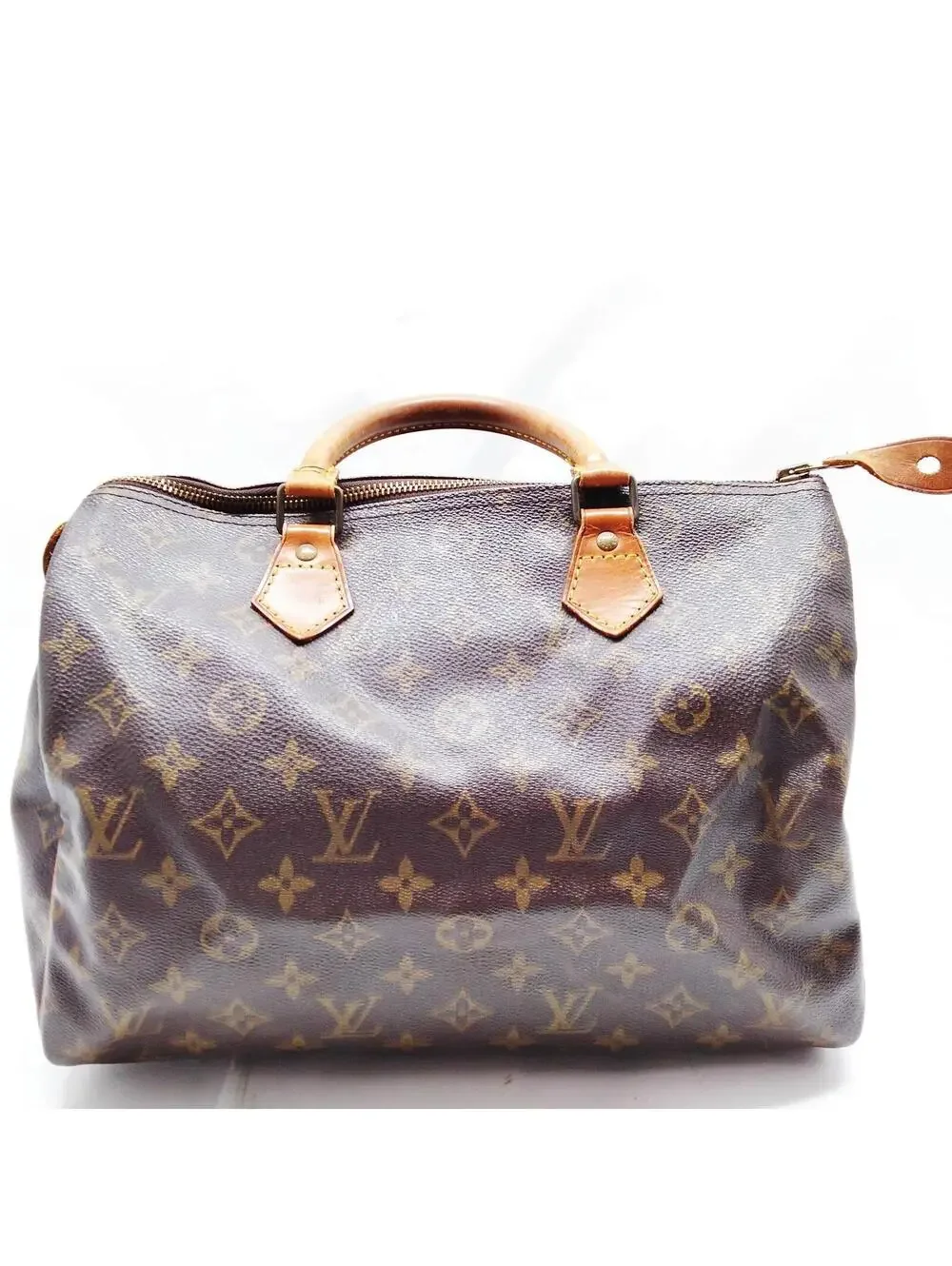 $1550 1990 Louis Vuitton Monogram Speedy 30 VI1900